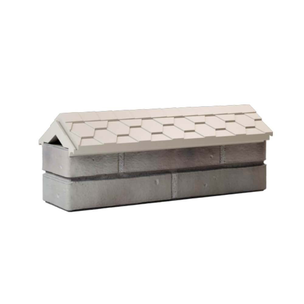 Парапет Zking Эверест Бежевый с посадкой на 0.5 кирпича (130мм) Донецк фото