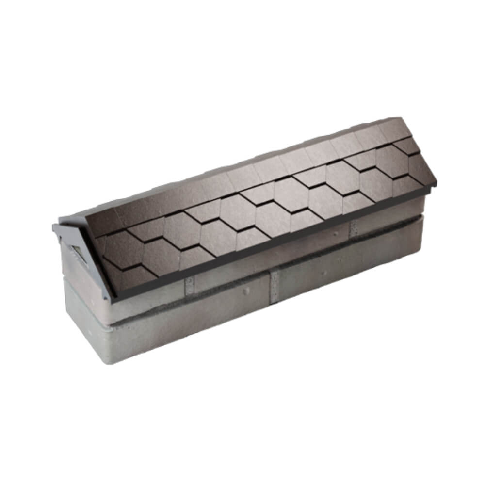 Парапет Zking Эверест Коричневый с посадкой на 0.5 кирпича (130мм) в Донецке фото