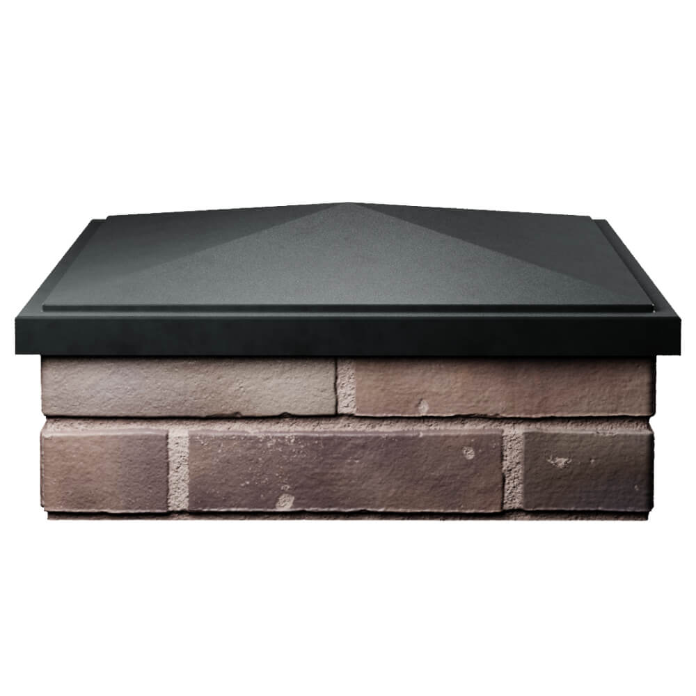 Колпак Zking БонаМоно Черный на столб 2х2 кирпича (515х515, 530х530мм) Донецк фото