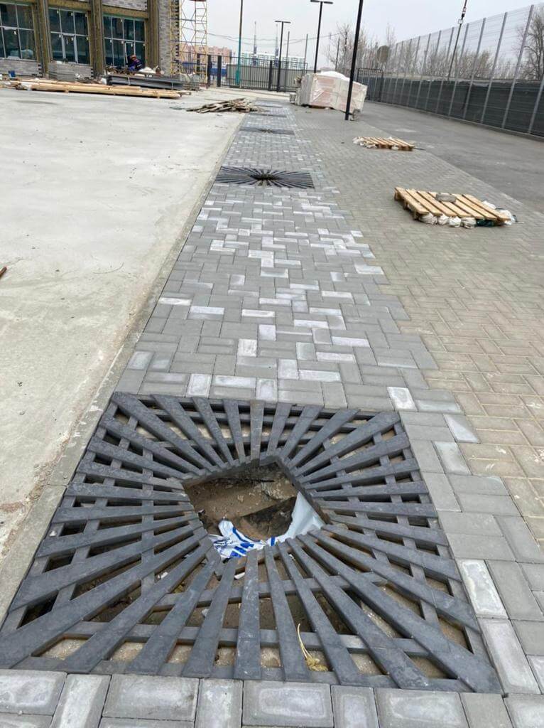 Приствольная решетка для дерева ZKING ATMOSPHERE 1.2х1.2м Черная в Донецке фото