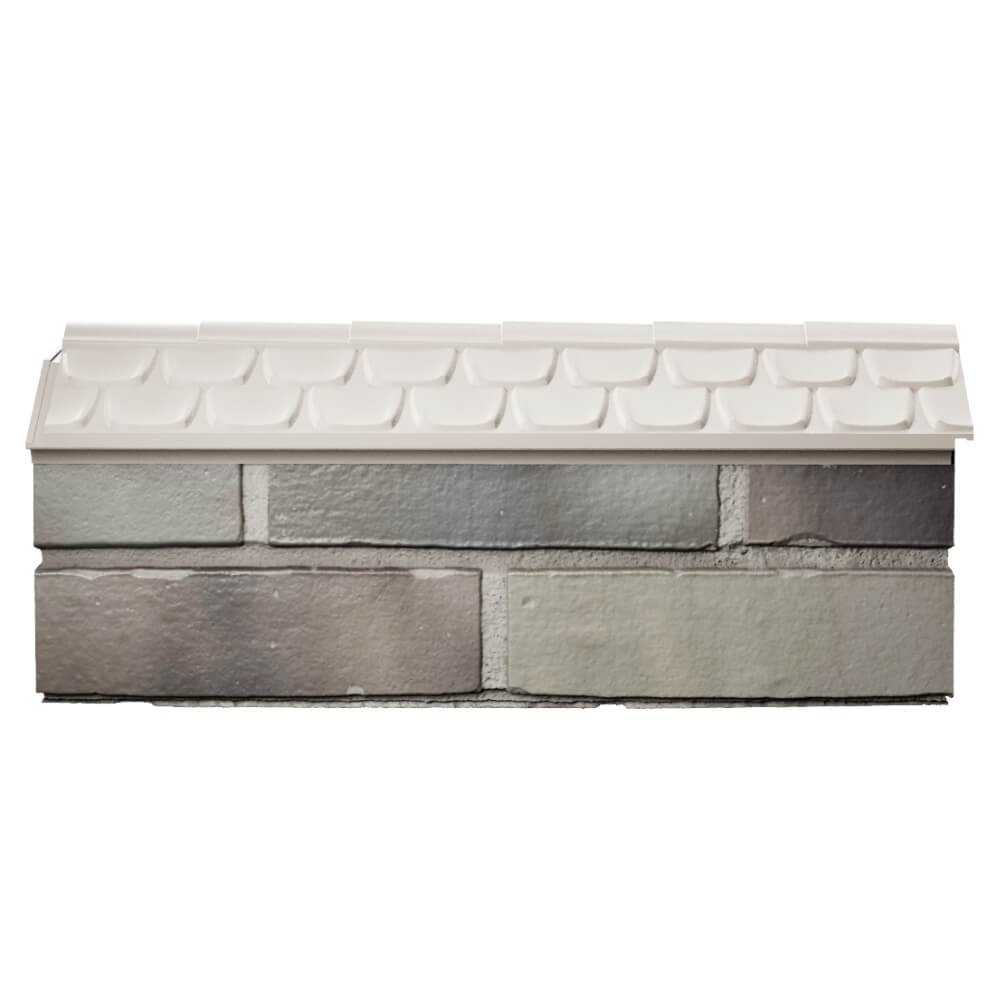 Парапет Zking Эльбрус Бежевый с посадкой на 0.5 кирпича (130мм) в Донецке фото