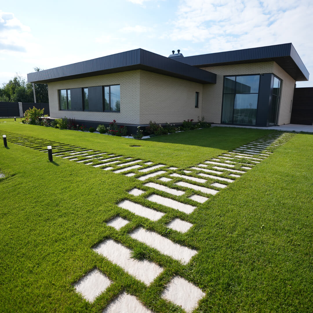 Шаговая плита STONE Светлая Галька 990х330х55мм в Донецке фото