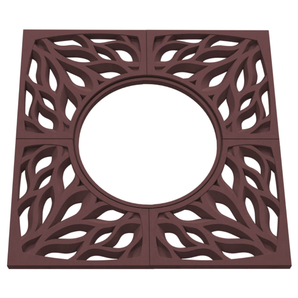 Приствольная решетка для дерева ZKING CRUST 1.2х1.2м Коричневая в Донецке фото