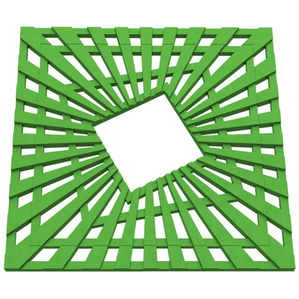 Приствольная решетка для дерева ZKING ATMOSPHERE 1.2х1.2м Зеленая в Донецке фото