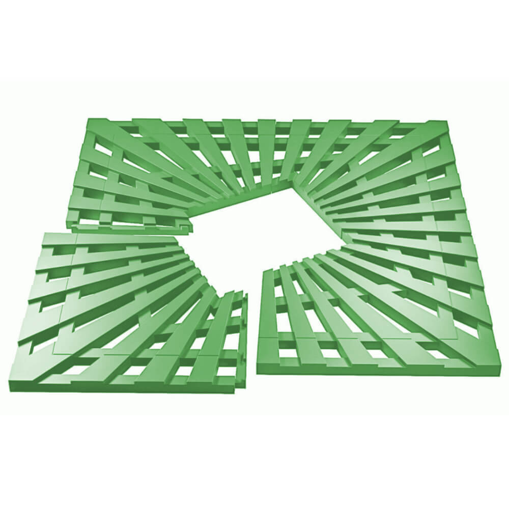 Приствольная решетка для дерева ZKING ATMOSPHERE 1.2х1.2м Зеленая в Донецке фото