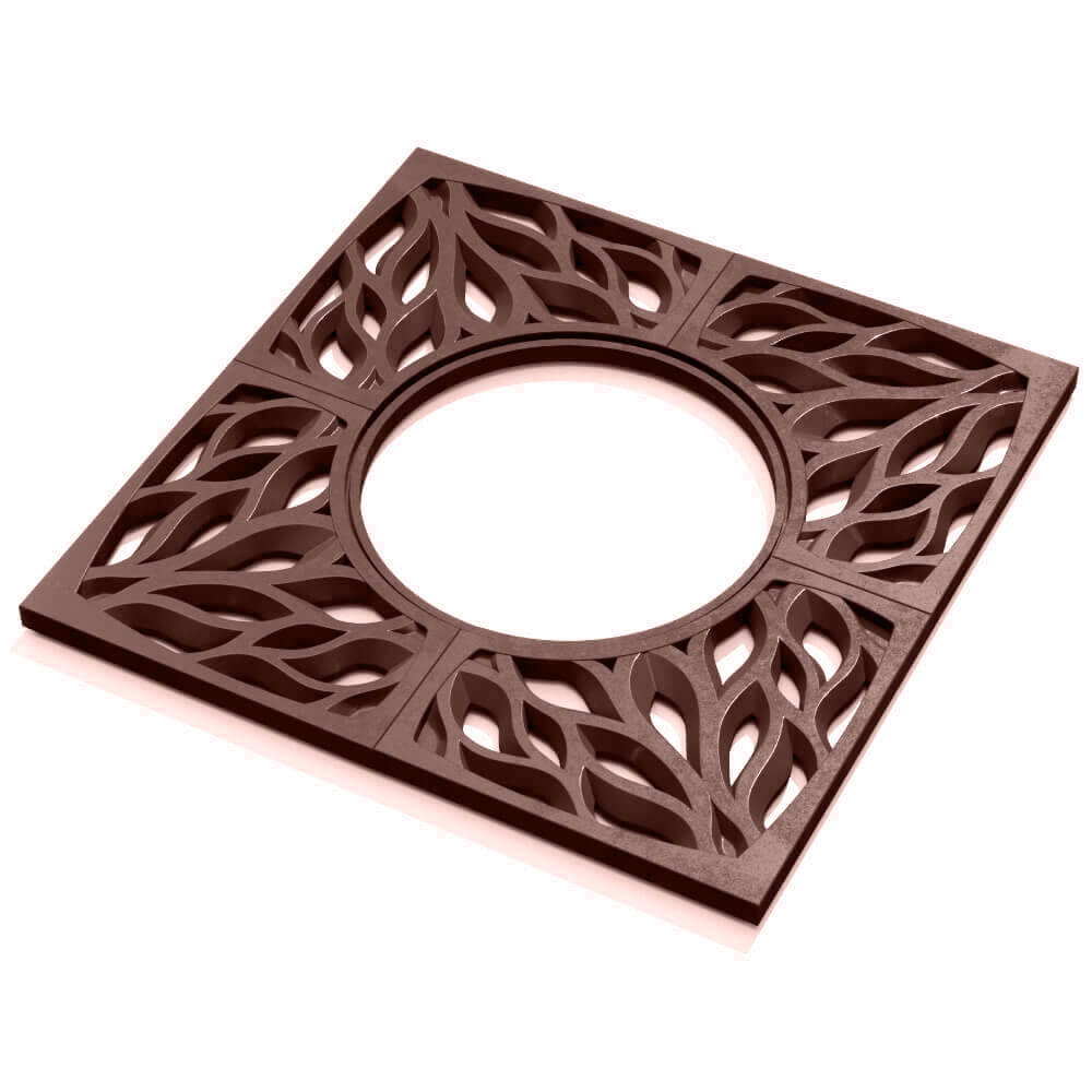 Приствольная решетка для дерева ZKING CRUST 1.2х1.2м Коричневая в Донецке фото