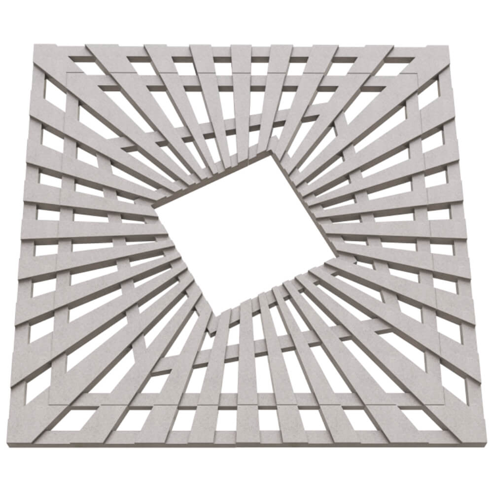 Приствольная решетка для дерева ZKING ATMOSPHERE 1.2х1.2м Бежевая в Донецке фото