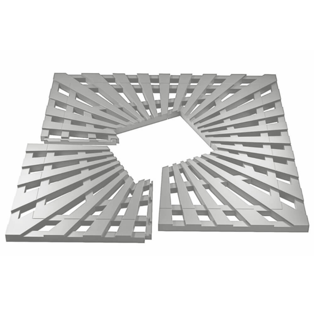 Приствольная решетка для дерева ZKING ATMOSPHERE 1.2х1.2м Бежевая в Донецке фото