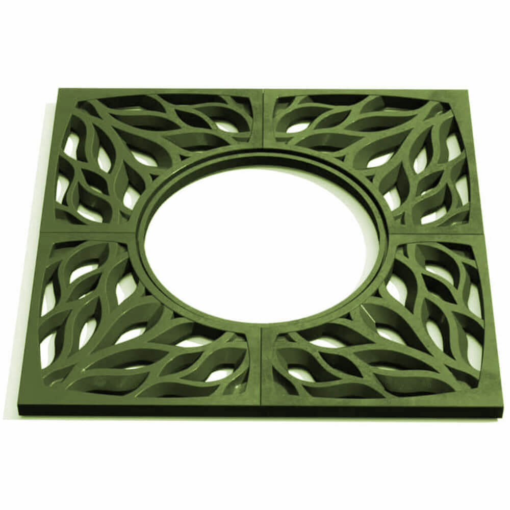 Приствольная решетка для дерева ZKING CRUST 1.2х1.2м Зеленая Донецк фото