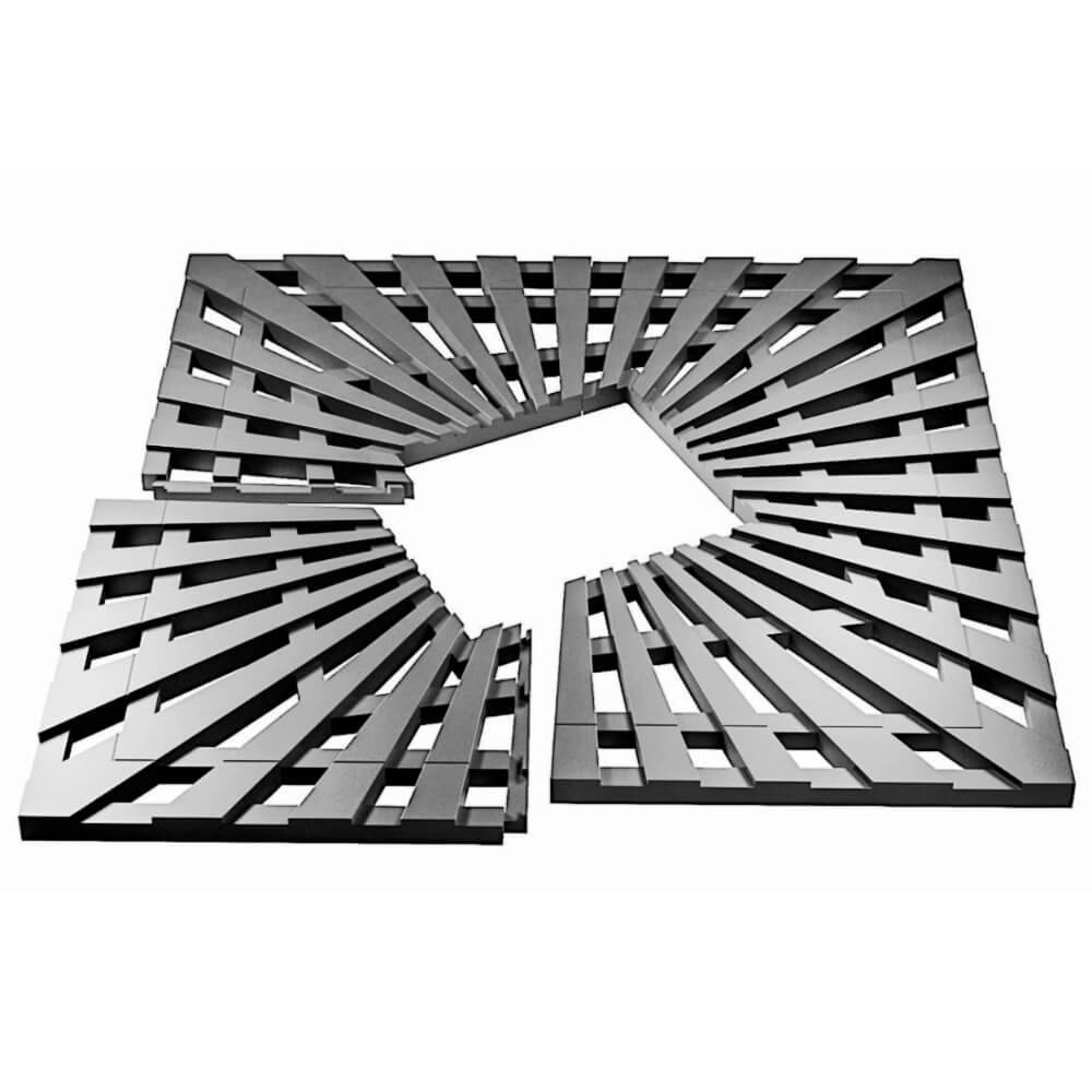 Приствольная решетка для дерева ZKING ATMOSPHERE 1.2х1.2м Серая в Донецке фото