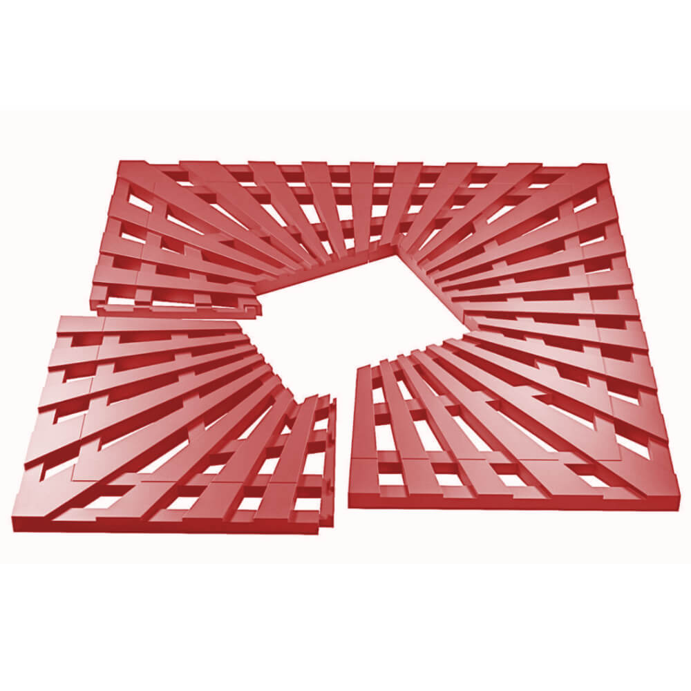 Приствольная решетка для дерева ZKING ATMOSPHERE 1.2х1.2м Красная в Донецке фото